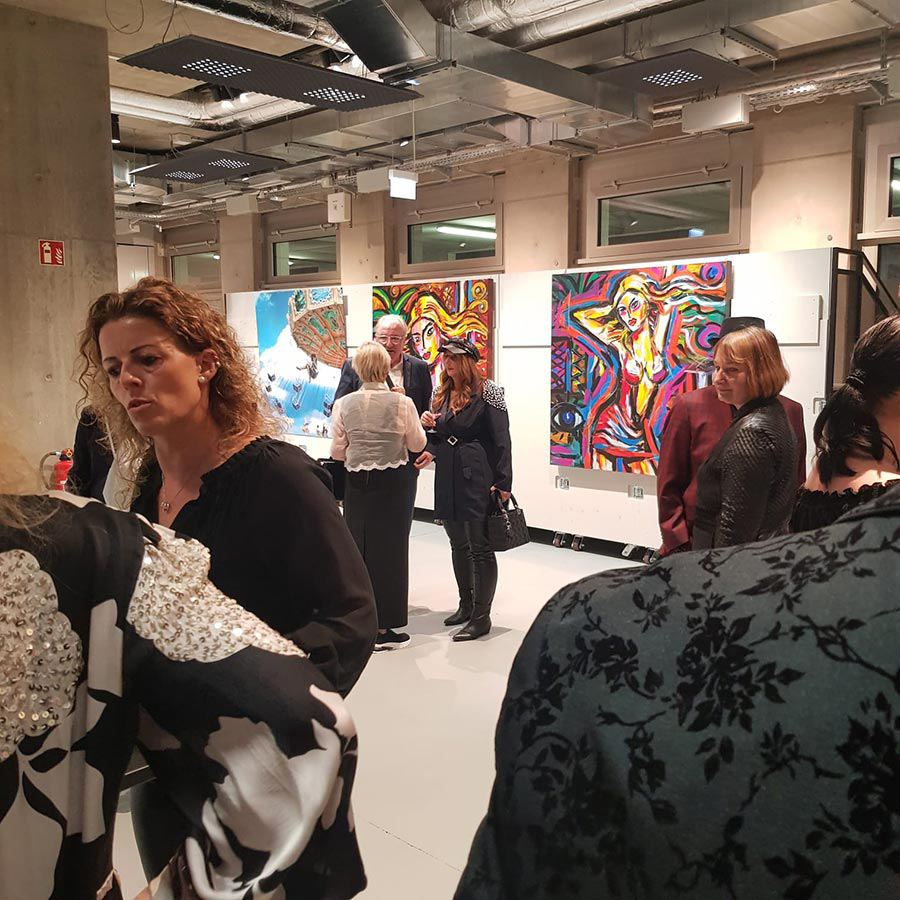 mapawlo art kunst vernissage painting gallery galerie