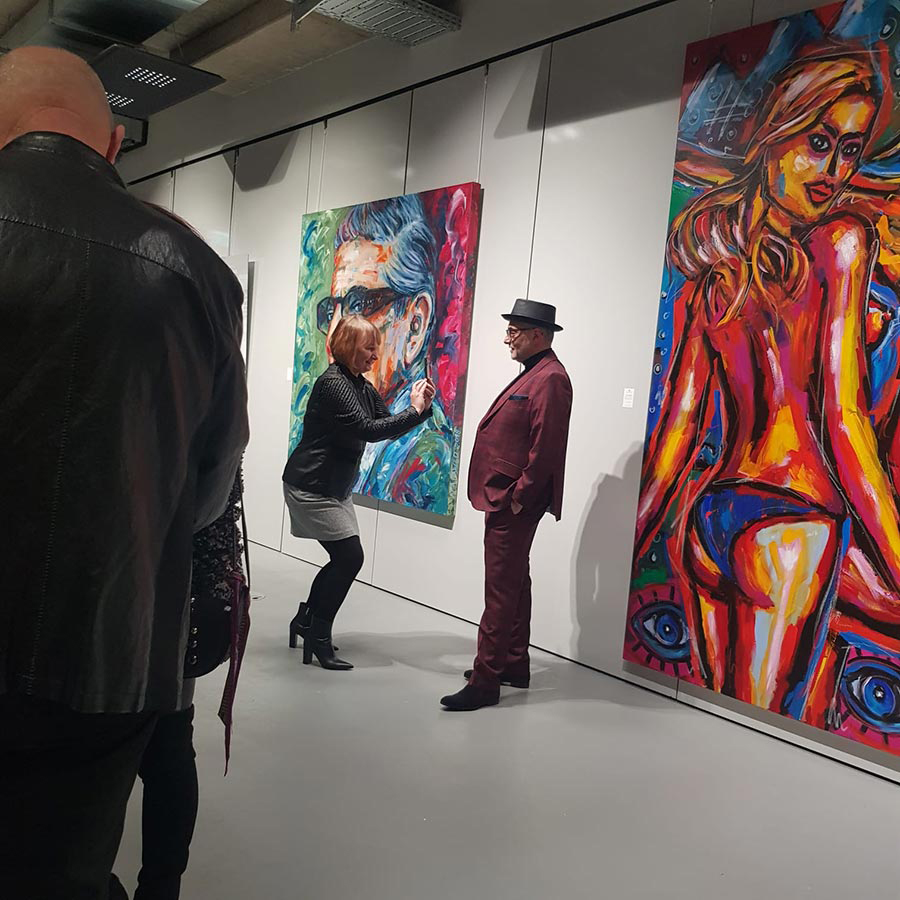 mapawlo art kunst vernissage painting gallery galerie