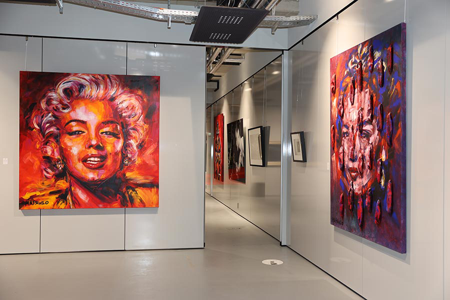 mapawlo art kunst vernissage painting gallery galerie