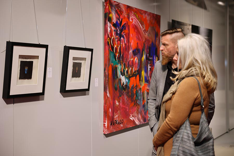 mapawlo art kunst vernissage painting gallery galerie