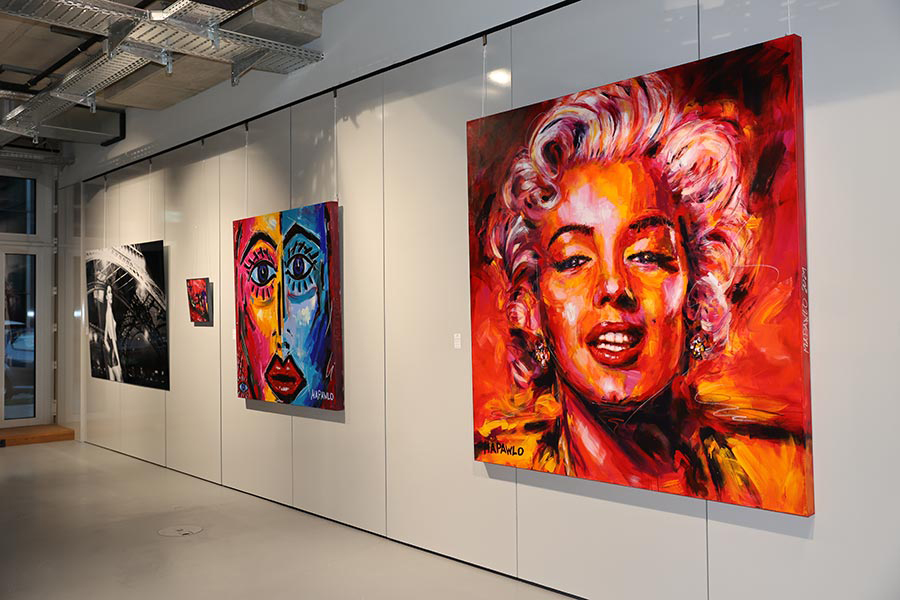 mapawlo art kunst vernissage painting gallery galerie