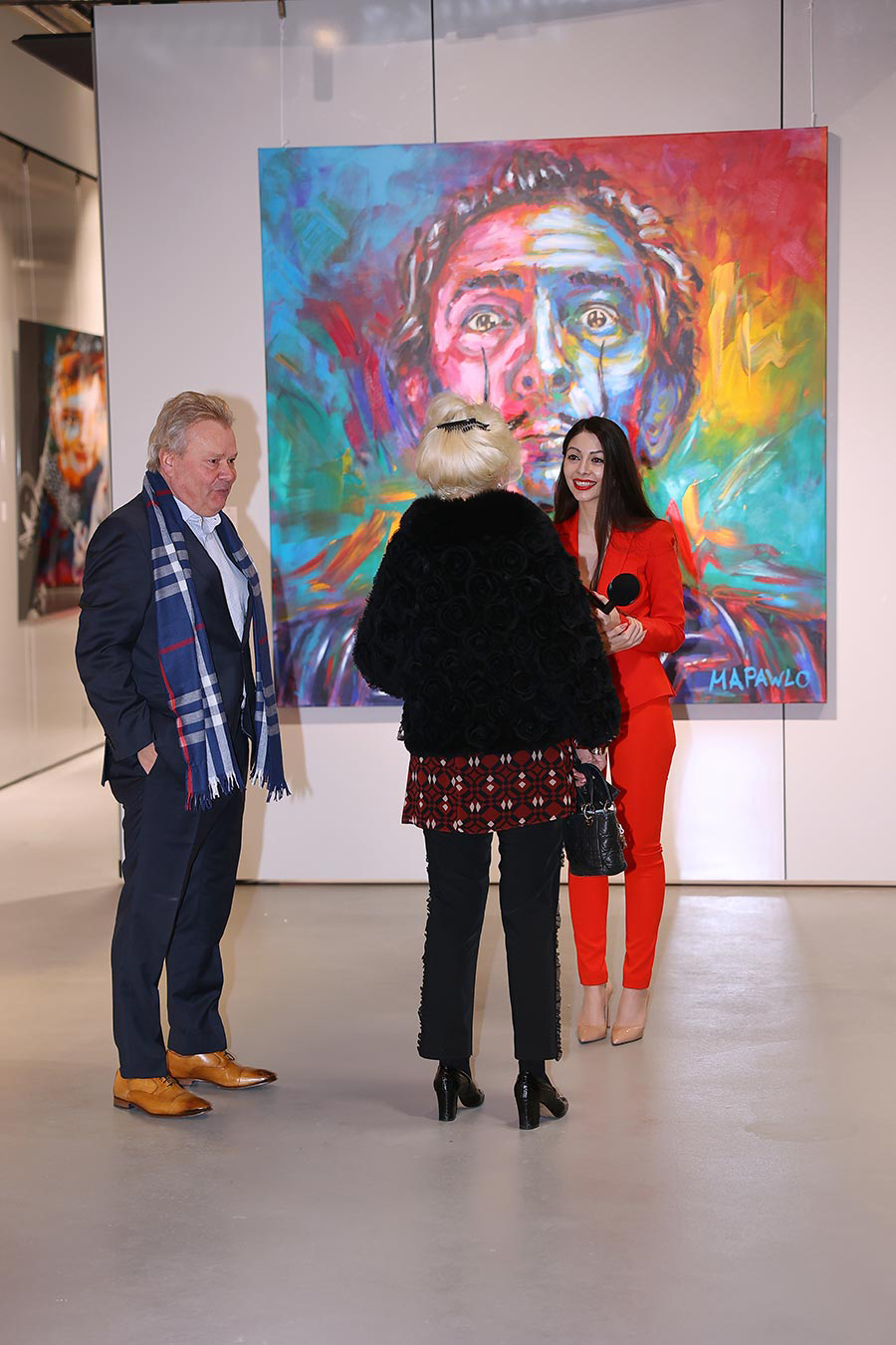 mapawlo art kunst vernissage painting gallery galerie